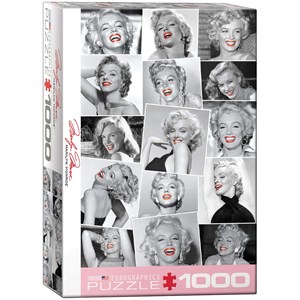 Eurographics (6000-0809) - "Marilyn Monroe by Bernard of Hollywood" - 1000 piezas