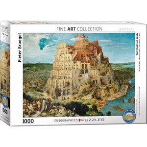 Eurographics (6000-0837) - Pieter Brueghel the Elder: "The Tower of Babel" - 1000 piezas