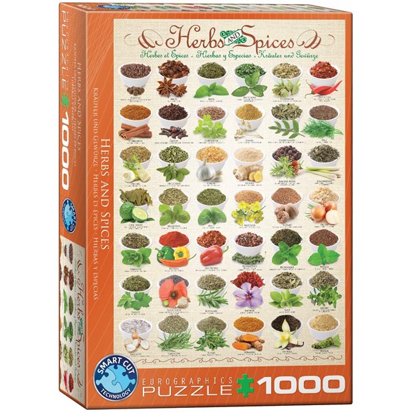 Eurographics (6000-0598) - "Herbs and Spices" - 1000 piezas