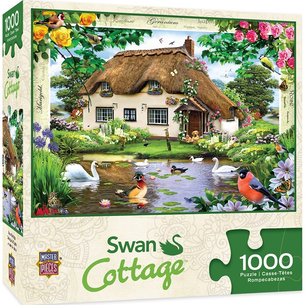 MasterPieces (71404) - Howard Robinson: "Swan Cottage" - 1000 piezas