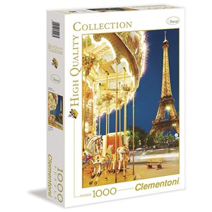 Clementoni (39228) - "Le Carousel, Paris" - 1000 piezas