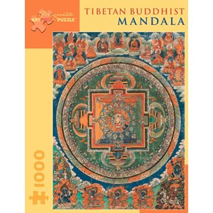 Pomegranate (AA257) - "Tibetan Buddhist Mandala" - 1000 piezas