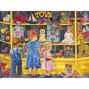 SunsOut (35834) - Tricia Reilly-Matthews: "Shopping for Toys" - 300 piezas