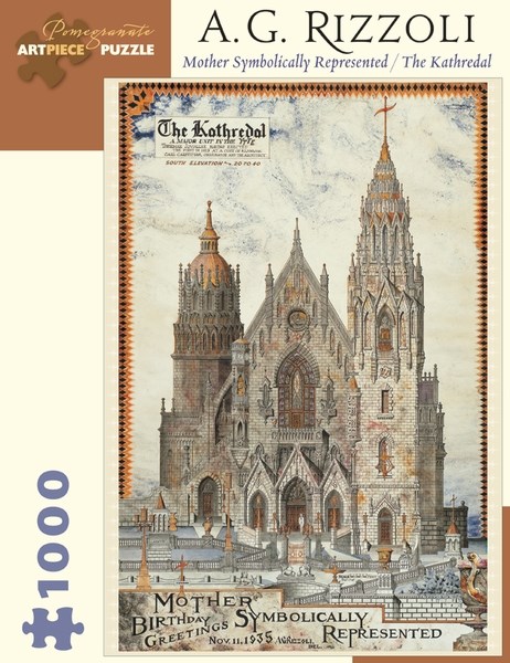 Pomegranate (AA873) - A. G. Rizzoli: "Mother Symbolically Represente, The Kathredal" - 1000 piezas
