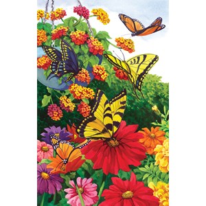 SunsOut (62940) - Nancy Wernersbach: "A Garden of Butterflies" - 1000 piezas