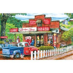 SunsOut (28630) - Tom Wood: "Saturday Morning at the Shop" - 1000 piezas