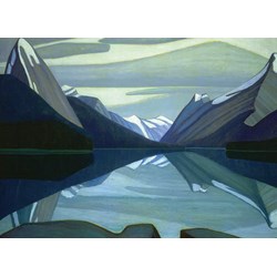 Eurographics (6000-0136) - Lawren S. Harris: "Maligne Lake, Jasper Park" - 1000 piezas