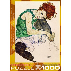 Eurographics (6000-4539) - Egon Schiele: "The Artist's Wife" - 1000 piezas