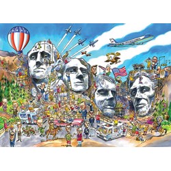 Cobble Hill (53503) - "Mount Rushmore" - 1000 piezas