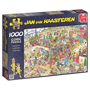 Jumbo (17453) - Jan van Haasteren: "The Winter Fair" - 1000 piezas