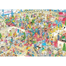 Jumbo (17453) - Jan van Haasteren: "The Winter Fair" - 1000 piezas