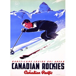 Eurographics (6000-0326) - "Banff and Lake Louise Ski Areas" - 1000 piezas