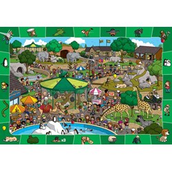 Eurographics (6100-0542) - "A Day at the Zoo" - 100 piezas