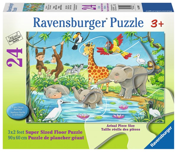 Ravensburger (05449) - "Waterhole Fun" - 24 piezas