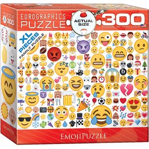 Eurographics (8300-0816) - "Emojipuzzle" - 300 piezas