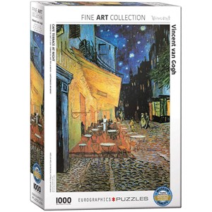 Eurographics (6000-2143) - Vincent van Gogh: "Cafe at Night" - 1000 piezas