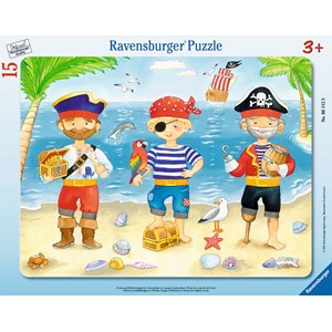 Ravensburger (06112) - "Pirates Voyage of Discovery" - 15 piezas