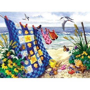 SunsOut (62956) - Nancy Wernersbach: "Seaside Summer" - 500 piezas