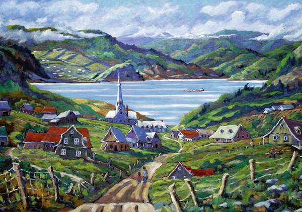 Ravensburger (19531) - "Charlevoix, Québec" - 1000 piezas