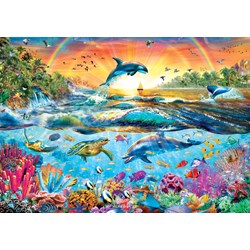 Buffalo Games (3771) - Adrian Chesterman: "Tropical Paradise (Amazing Nature)" - 500 piezas