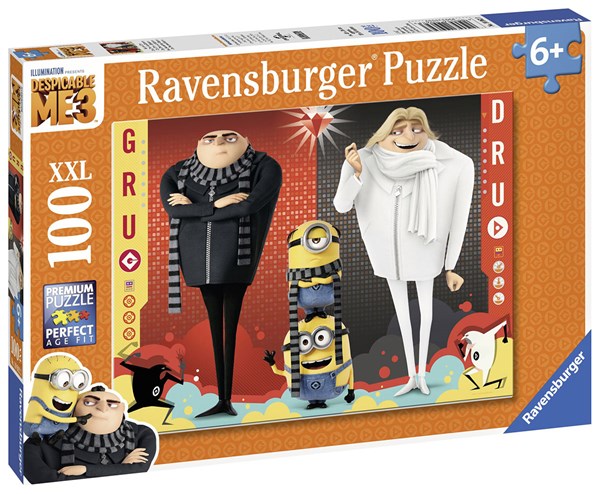 Ravensburger (10962) - "Gru and Dru" - 100 piezas
