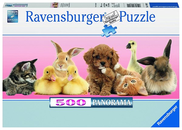 Ravensburger (14801) - "Animal Friends" - 500 piezas