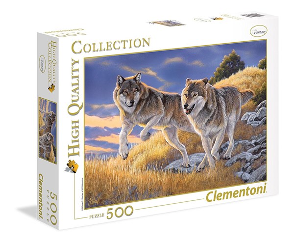Clementoni (35033) - Al Agnew: "The Wolves" - 500 piezas