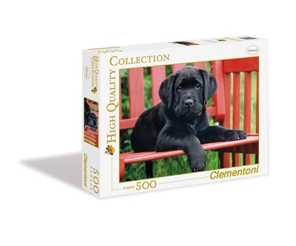Clementoni (30346) - "The Black Dog" - 500 piezas