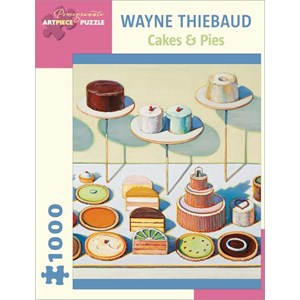 Pomegranate (AA834) - Wayne Thiebaud: "Cakes & Pies" - 1000 piezas
