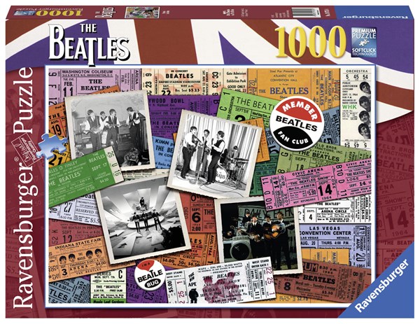 Ravensburger (19751) - "Beatles: Tickets" - 1000 piezas