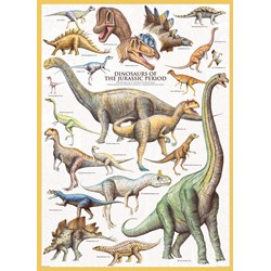 Eurographics (6000-0099) - "Dinosaurs Jurassic" - 1000 piezas
