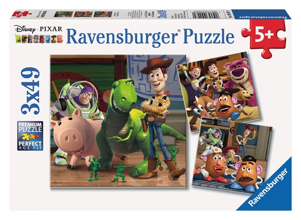 Ravensburger (09297) - "Woody & Rex, Toy Story 3" - 49 piezas