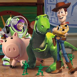Ravensburger (09297) - "Woody & Rex, Toy Story 3" - 49 piezas