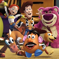 Ravensburger (09297) - "Woody & Rex, Toy Story 3" - 49 piezas