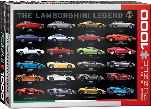 Eurographics (6000-0822) - "The Lamborghini Legend" - 1000 piezas