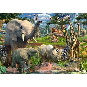 Ravensburger (17823) - "At the Waterhole" - 18000 piezas