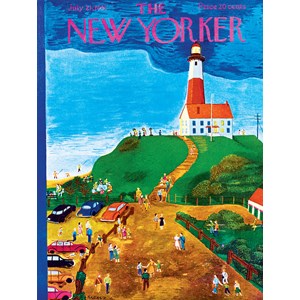 New York Puzzle Co (NY023) - Ilonka Karasz: "The Lighthouse" - 500 piezas