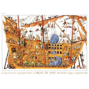 Heye (25475) - Jean-Jacques Loup: "Noah's Ark" - 2000 piezas
