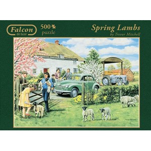 Falcon (11072) - "Spring Lambs" - 500 piezas