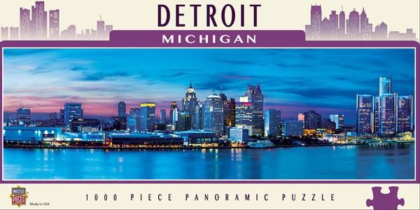 MasterPieces (71597) - "Detroit, Míchigan" - 1000 piezas