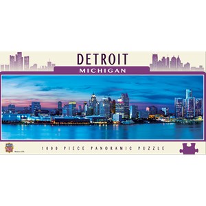 MasterPieces (71597) - "Detroit, Míchigan" - 1000 piezas