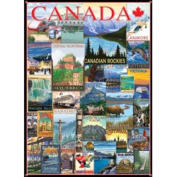 Eurographics (6000-0778) - "Travel Canada" - 1000 piezas