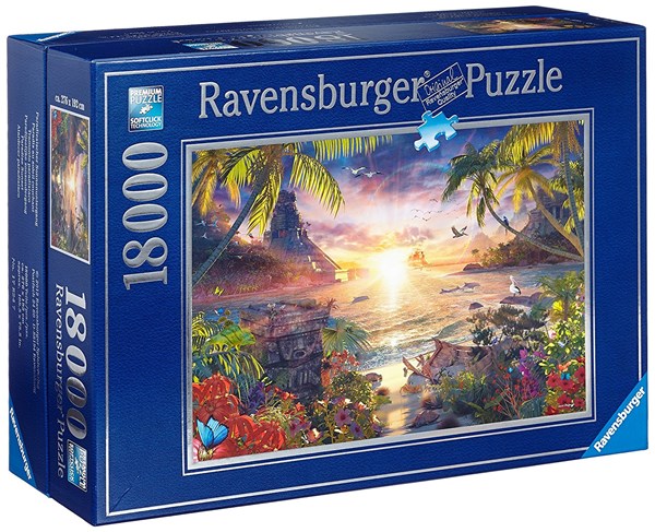 Ravensburger (17824) - David Penfound: "Paradise Sunset" - 18000 piezas