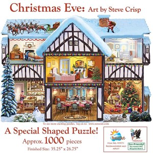 SunsOut (95971) - Steve Crisp: "Christmas Eve" - 1000 piezas