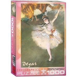 Eurographics (6000-2033) - Edgar Degas: "The Star (Dancer on Stage)" - 1000 piezas