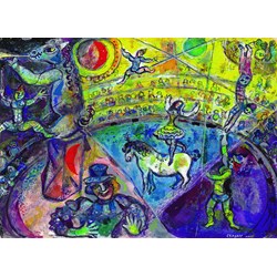 Eurographics (6000-0851) - Marc Chagall: "The Circus Horse" - 1000 piezas