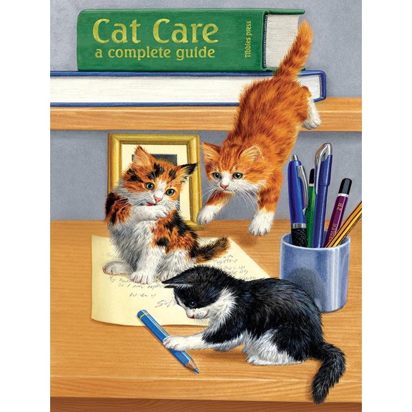 SunsOut (51476) - Sarah Adams: "Cat Care" - 500 piezas