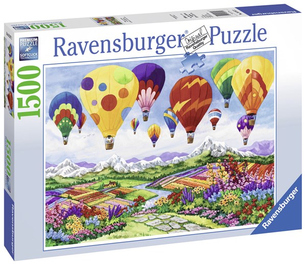 Ravensburger (16347) - Nancy Wernersbach: "Spring is in the Air" - 1500 piezas