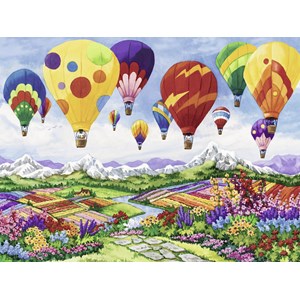Ravensburger (16347) - Nancy Wernersbach: "Spring is in the Air" - 1500 piezas