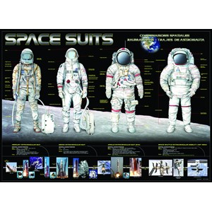 Eurographics (6000-1389) - "Space Suits" - 1000 piezas